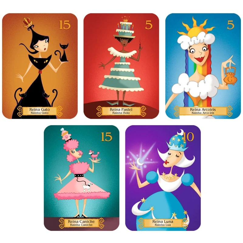 Reinas durmientes - Juego de cartas