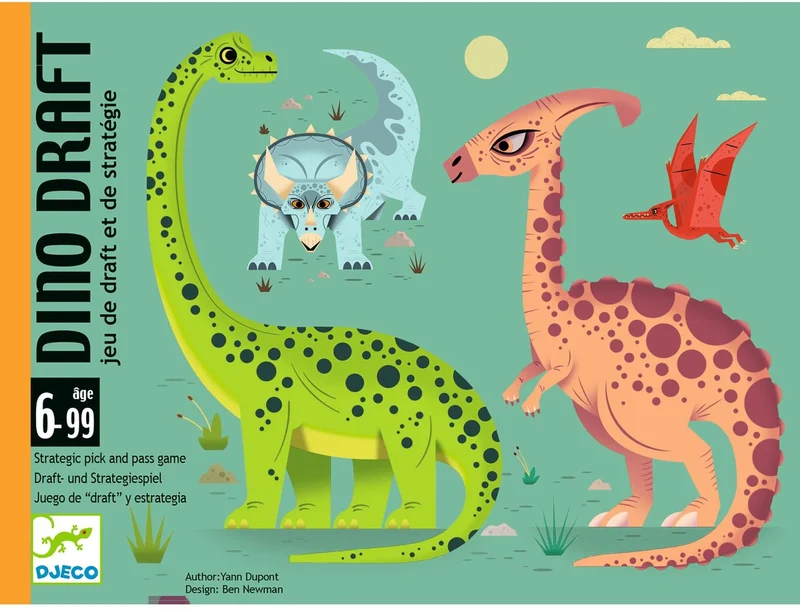 Cartas Dino Draft - Juego de estrategia con cartas