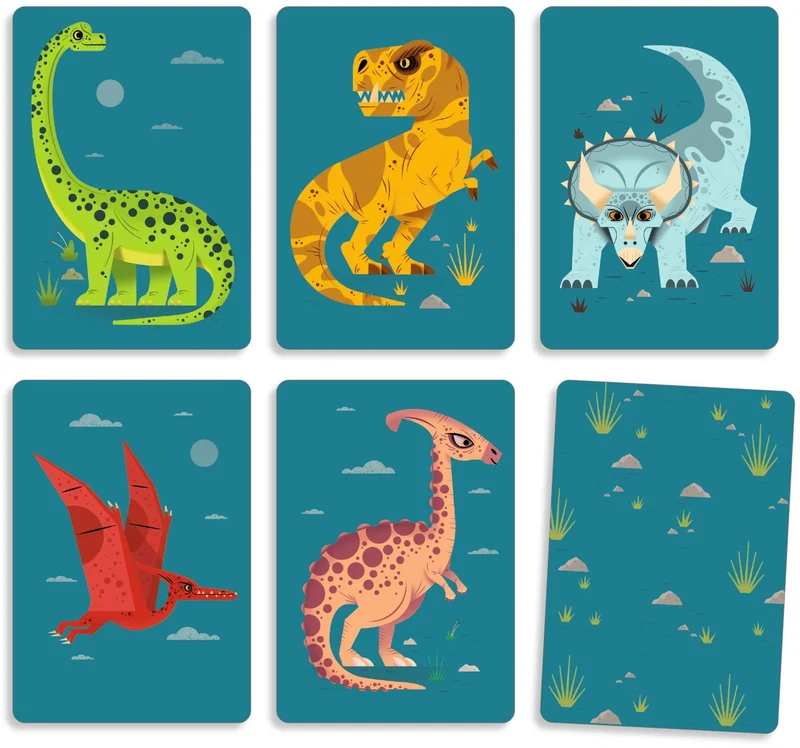 Cartas Dino Draft - Juego de estrategia con cartas
