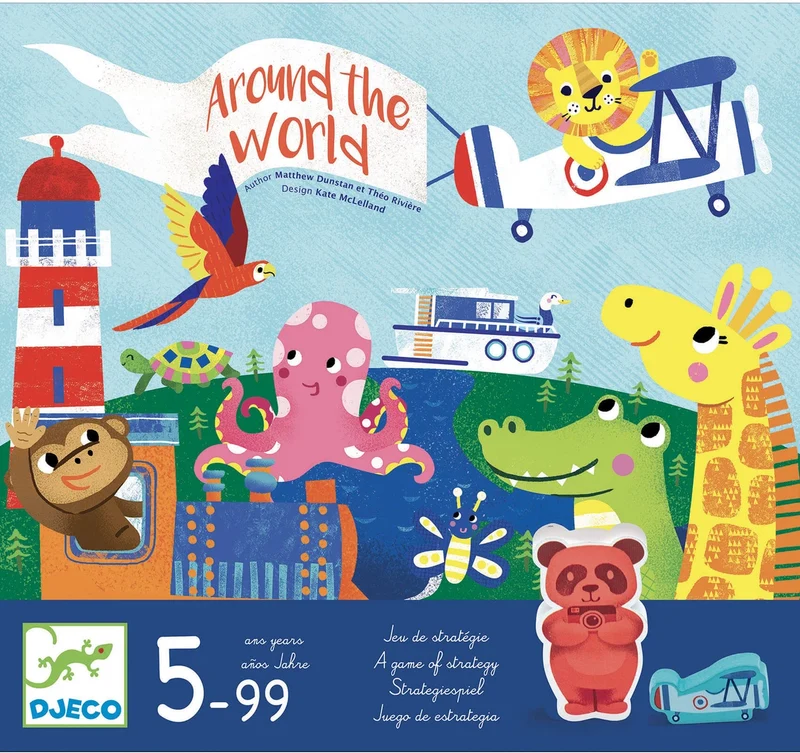 Juego Around the world - Juego de estrategia - Djeco