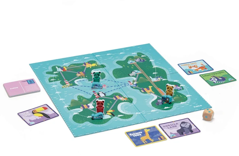 Juego Around the world - Juego de estrategia - Djeco