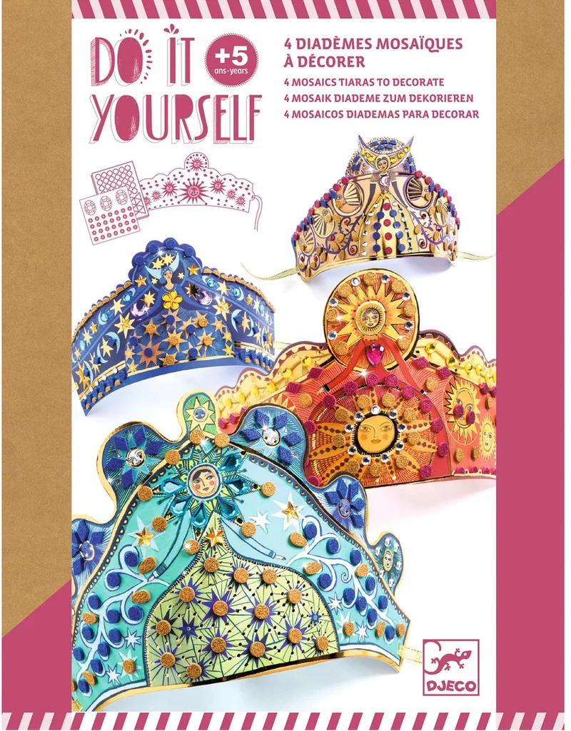 DIY Diademas Hechiceras - Djeco