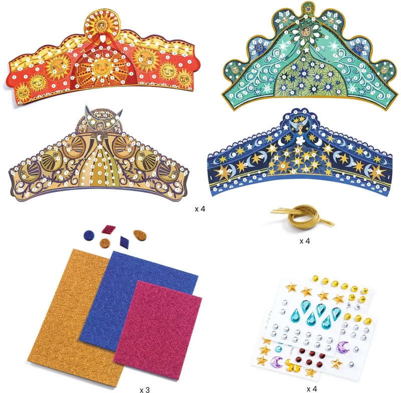 DIY Diademas Hechiceras - Djeco