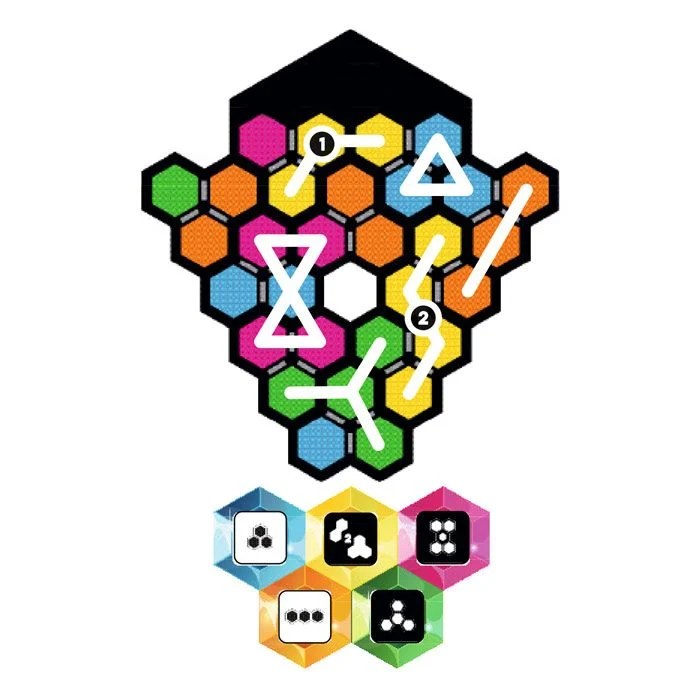 Batalla de Genios GEMAS - Juego de lógica, planificación y visión espacial