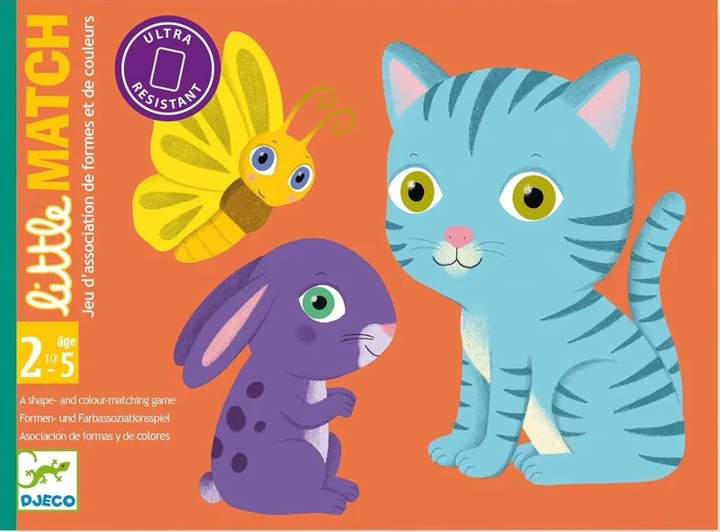 Little Match - Juego de asociación de colores - Djeco