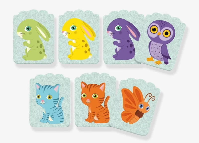 Little Match - Juego de asociación de colores - Djeco