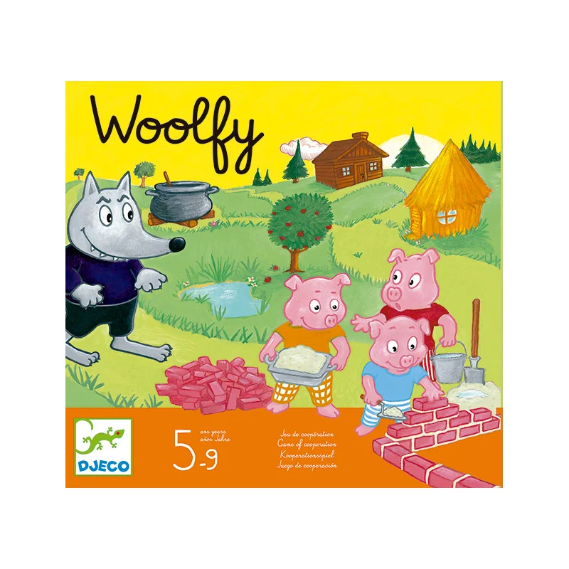 Woolfy, El Lobo y los tres cerditos - Juego cooperativo