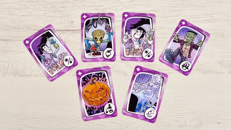 Virus Halloween - Juego de cartas