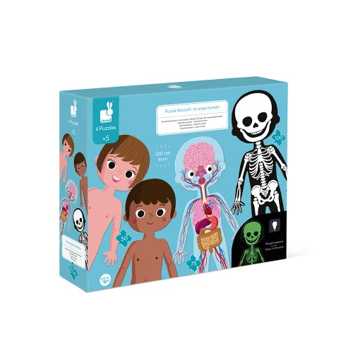 Puzzle Educativo Cuerpo Humano - Janod