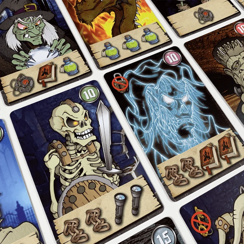 El castillo del terror - Juego de cartas