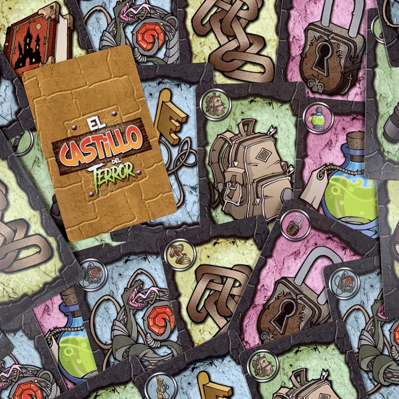 El castillo del terror - Juego de cartas
