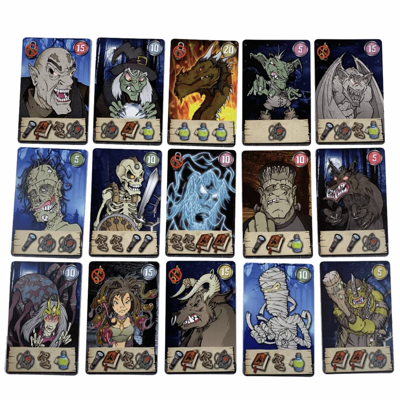 El castillo del terror - Juego de cartas