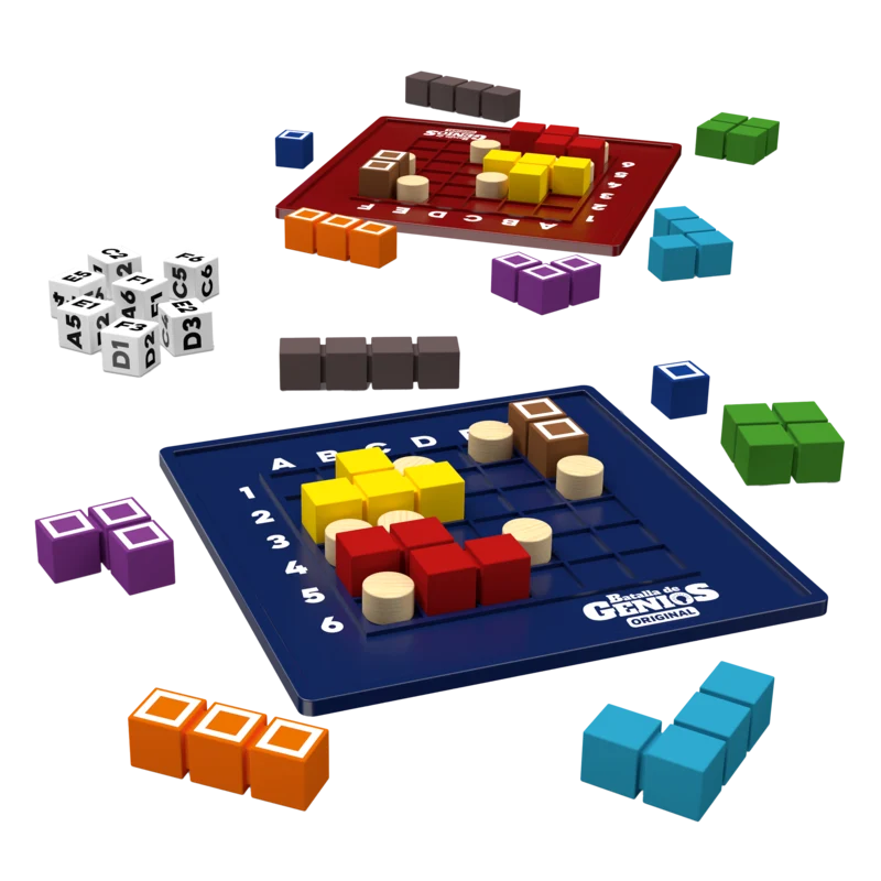 Batalla de genios - Juego de lógica, planificación y visión espacial