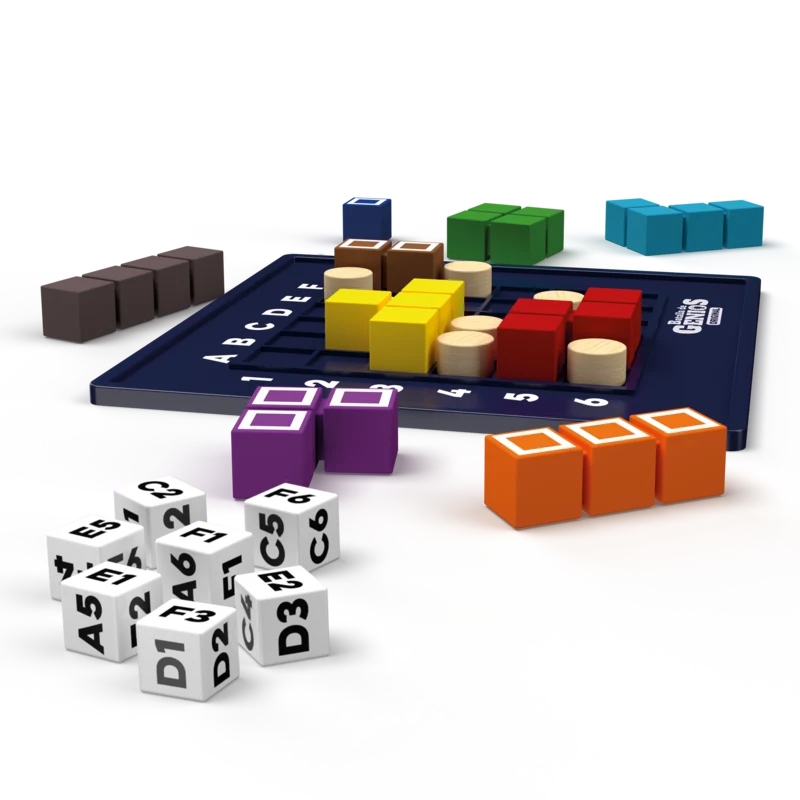 Batalla de genios - Juego de lógica, planificación y visión espacial