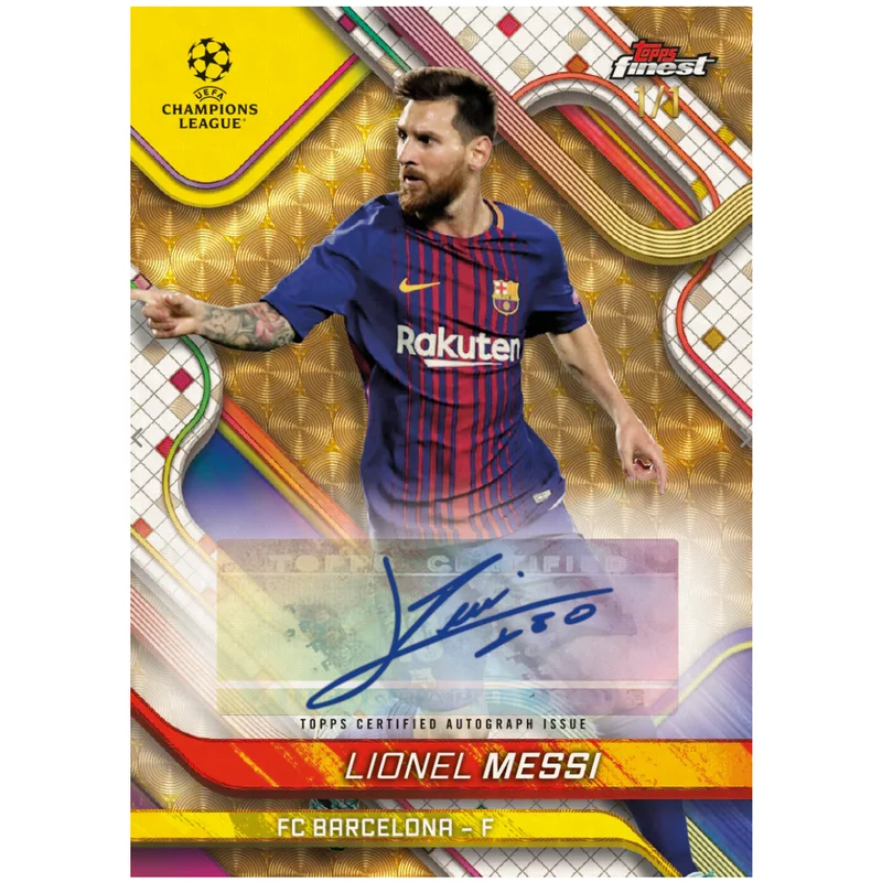 Topps | 24/25 Finest UEFA Club Competitions - Hobby - 2 Autograph