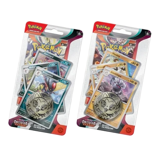 Blíster Premium 1 Sobres Llamas Obsidianas | Obsidian Flames