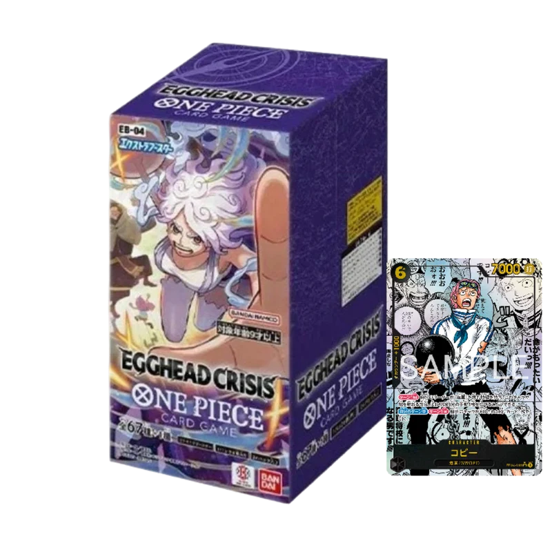 One Piece Caja 24 Sobres Memorial Collection EB04 Egghead Crisis