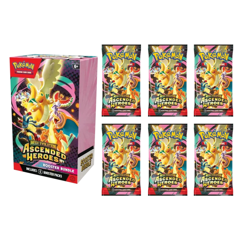 Booster Bundle Ascended Heroes | Héroes Ascendentes