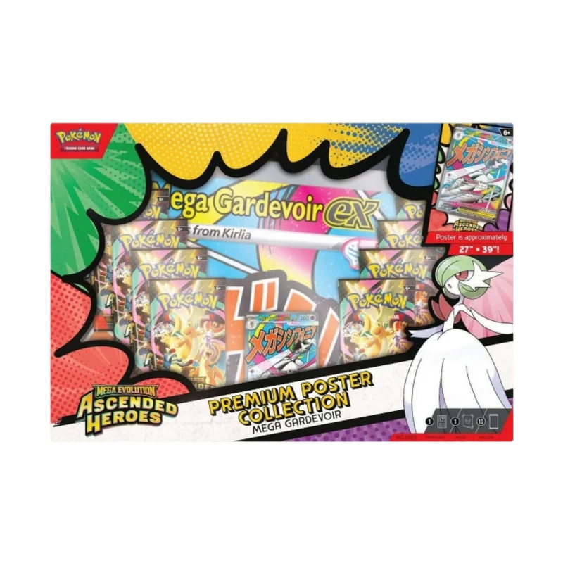 Premium Poster Collection Mega Gardevoir Héroes Ascendentes | Ascended Heroes