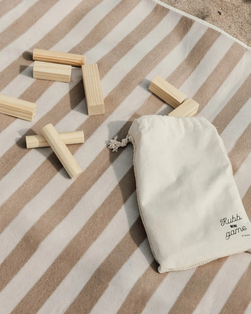 Mini juego Kubb Vinga para personalizar