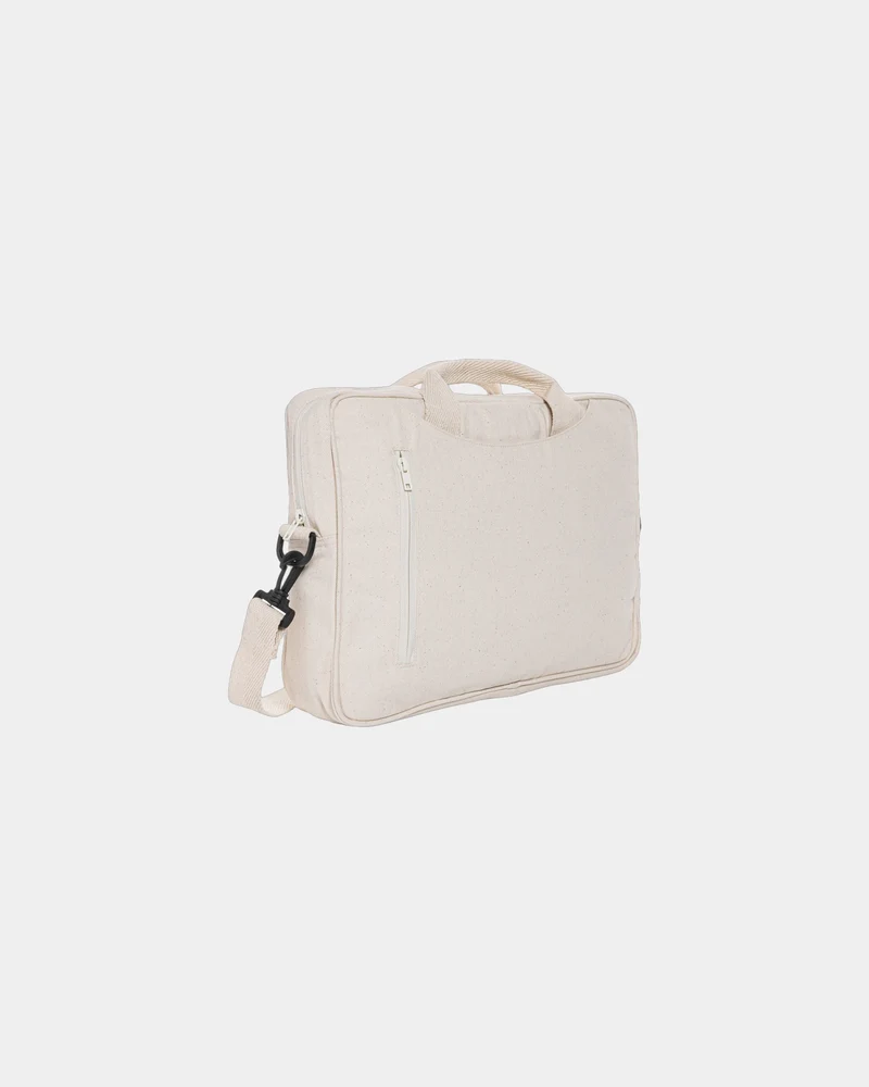 Funda portátil 15,4" algodón reciclado para personalizar