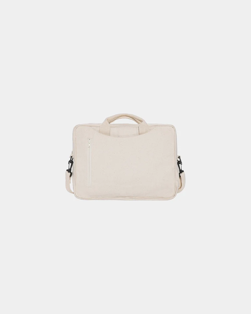 Funda portátil 15,4" algodón reciclado para personalizar