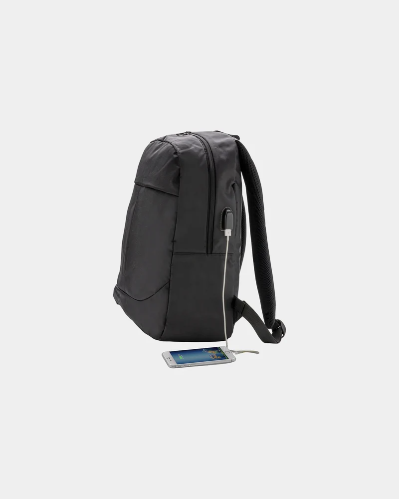 Mochila portátil 15" con puerto USB para personalizar