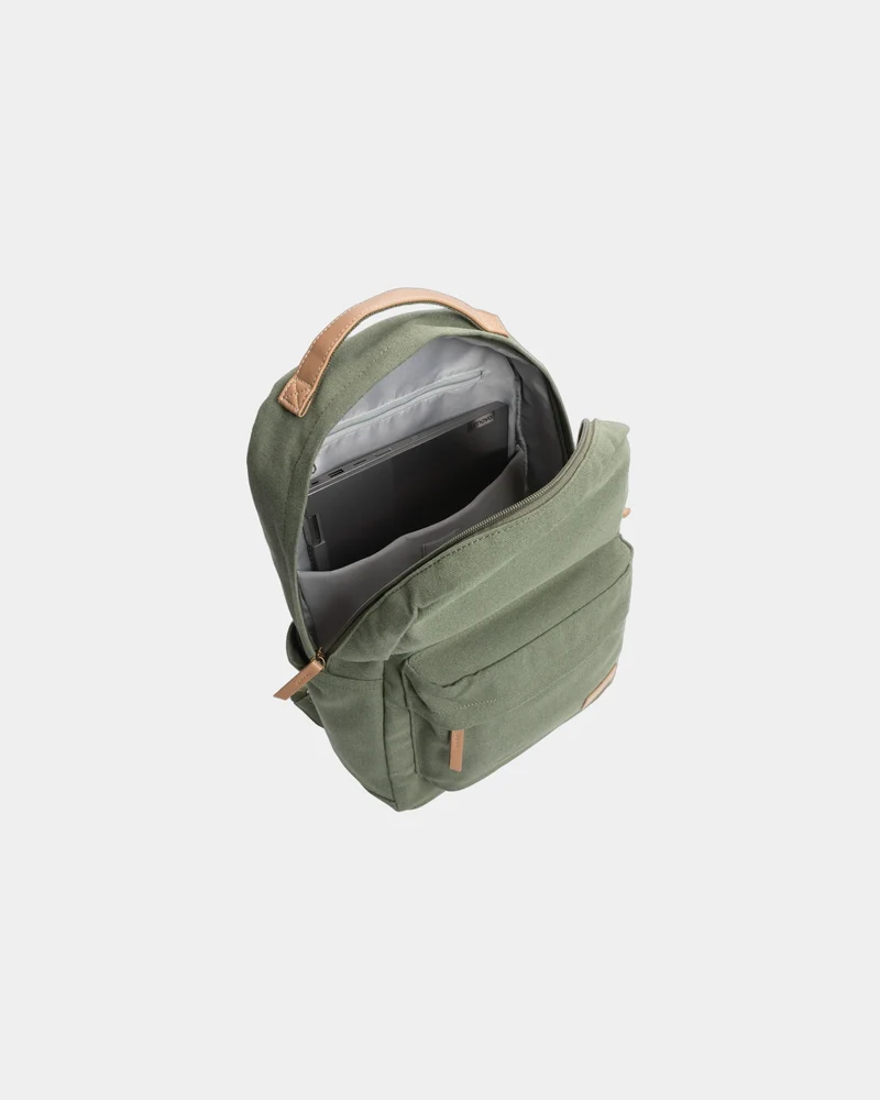 Mochila algodón reciclado portátil 14" para personalizar