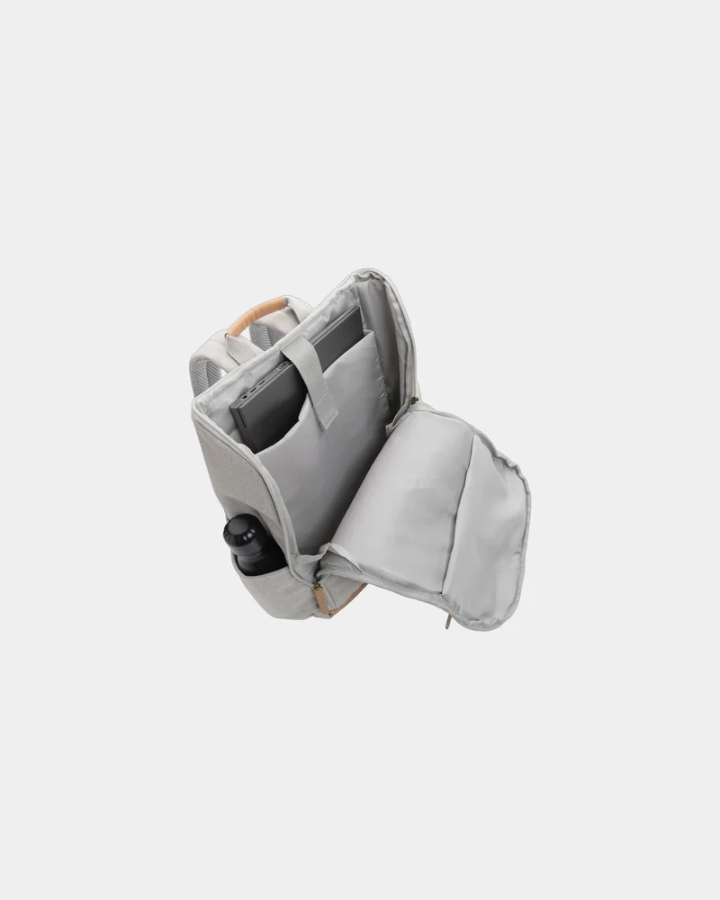 Mochila portátil algodón reciclado 17L para personalizar