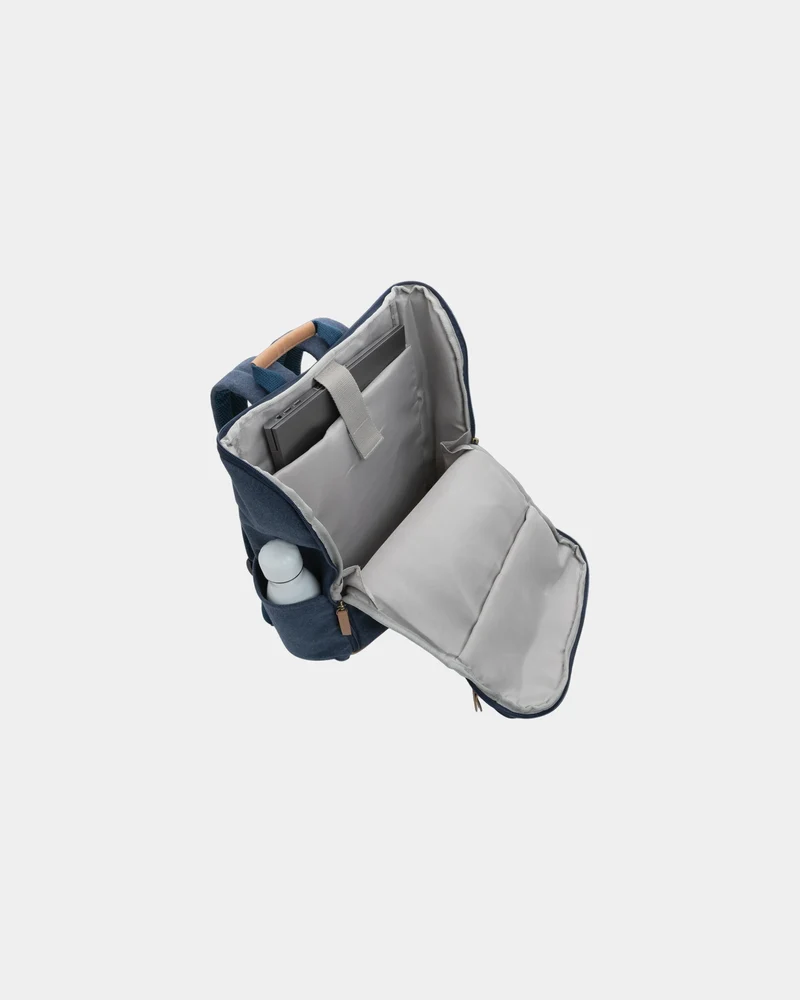 Mochila portátil algodón reciclado 17L para personalizar