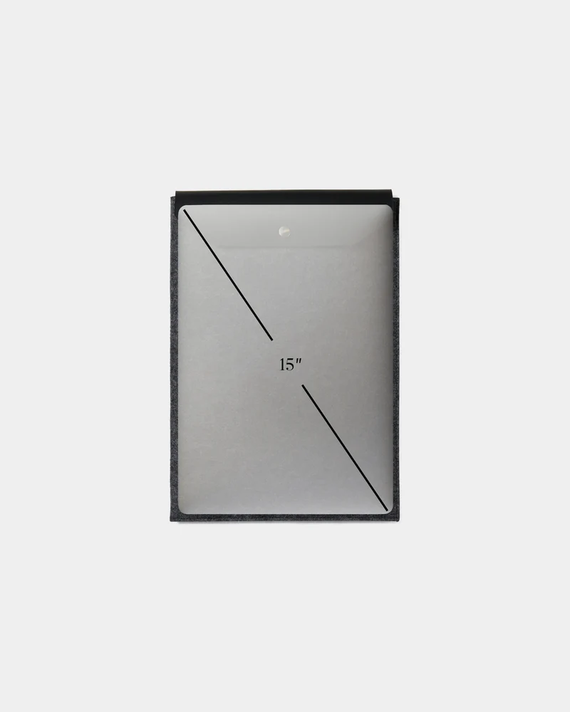 Funda portátil 15" fieltro Vinga Albon para personalizar