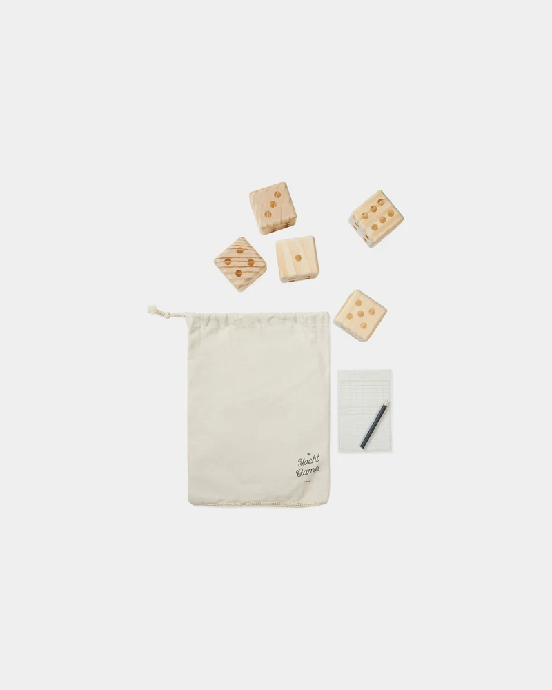 Juego de dados madera FSC Vinga para personalizar