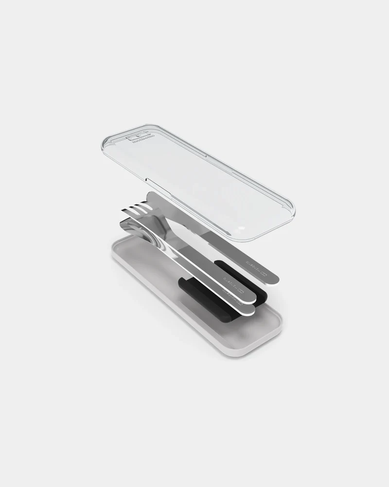 Set de cubiertos acero Monbento Slim Box para personalizar