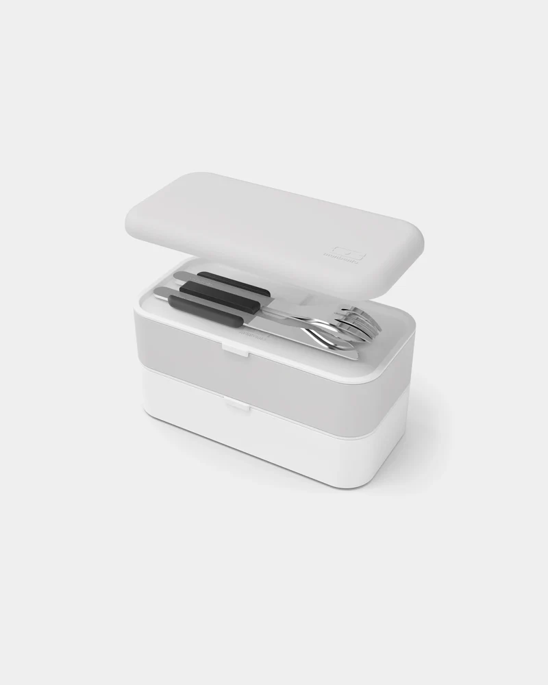 Set de cubiertos acero Monbento Slim Box para personalizar