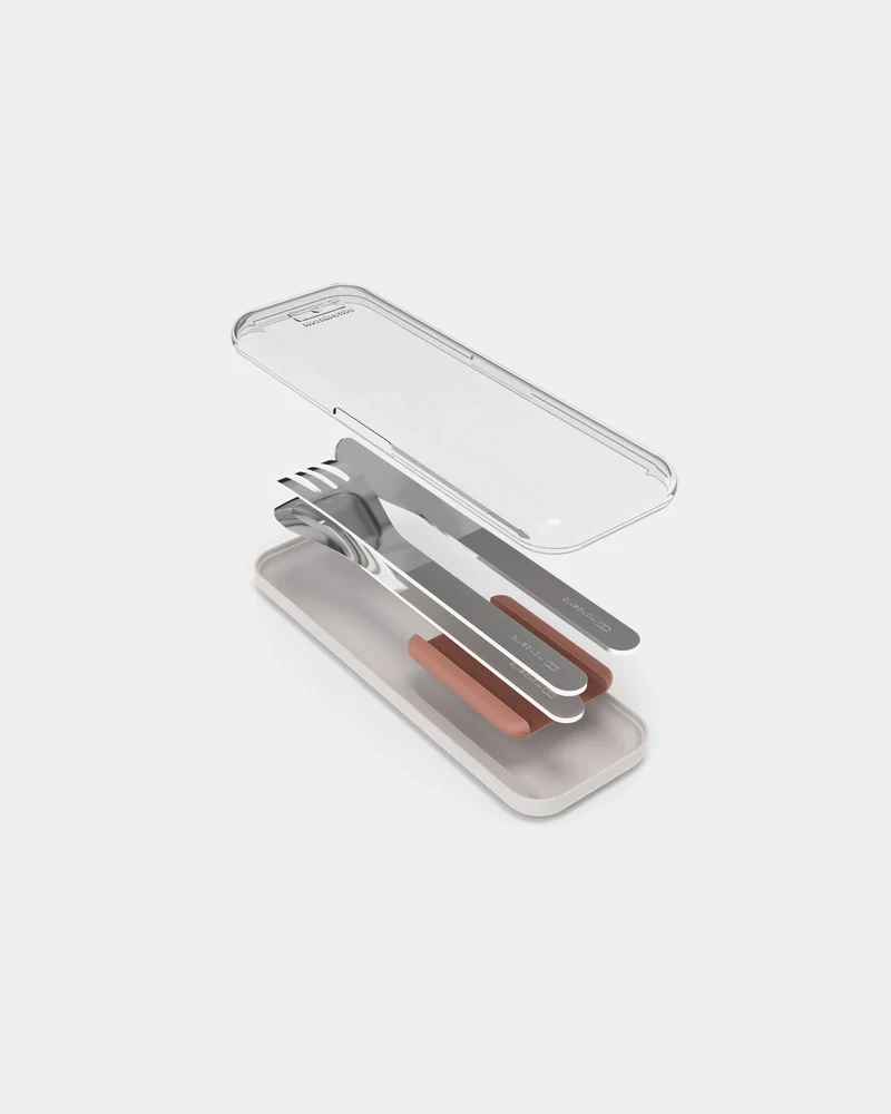 Set de cubiertos acero Monbento Slim Box para personalizar