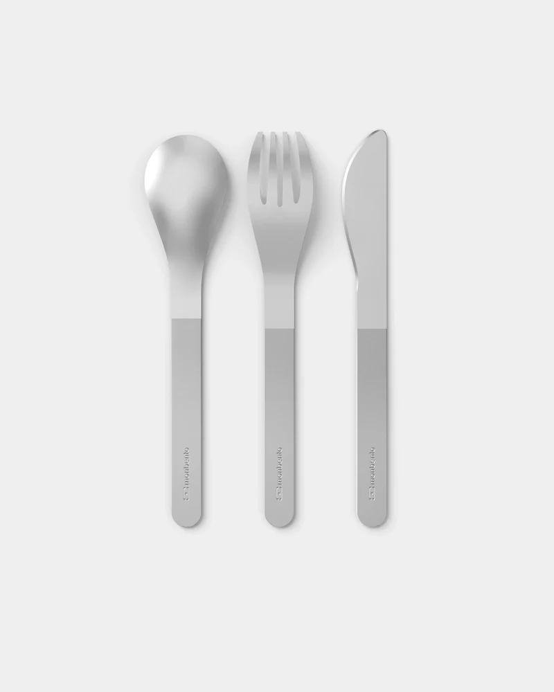 Set de cubiertos acero Monbento Slim Box para personalizar
