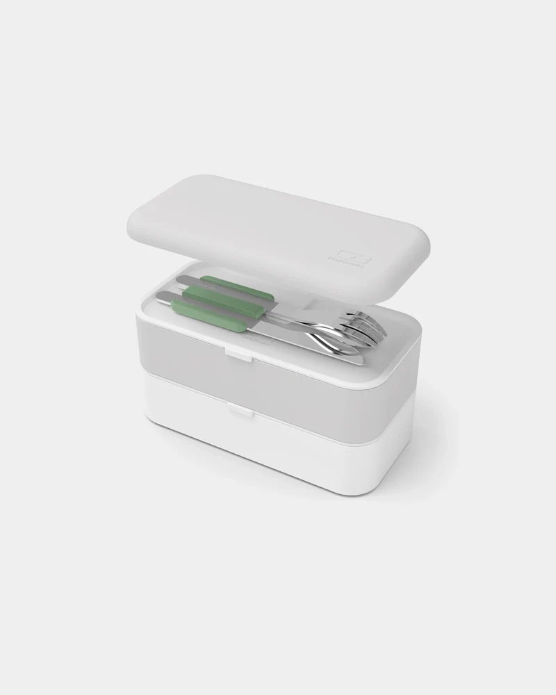 Set de cubiertos acero Monbento Slim Box para personalizar