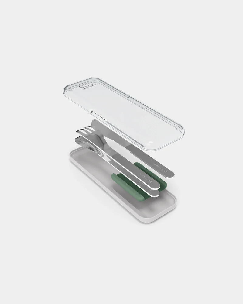 Set de cubiertos acero Monbento Slim Box para personalizar