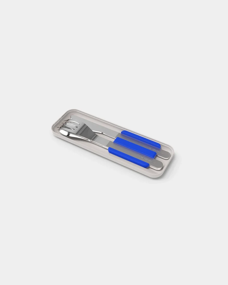Set de cubiertos acero Monbento Slim Box para personalizar