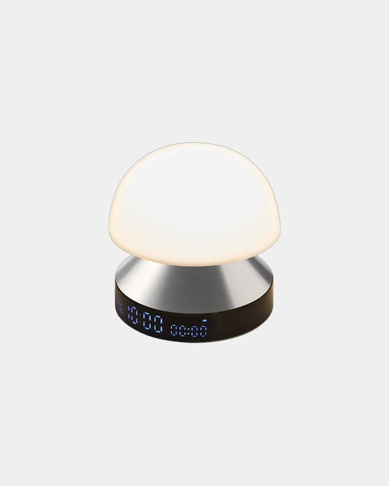 Lámpara despertador Lexon Mina Sunrise para personalizar