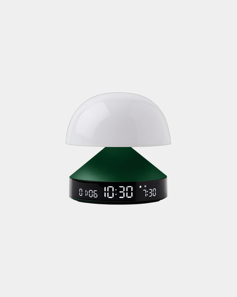 Lámpara despertador Lexon Mina Sunrise para personalizar