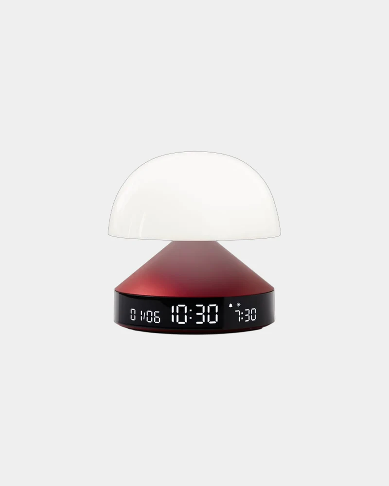 Lámpara despertador Lexon Mina Sunrise para personalizar