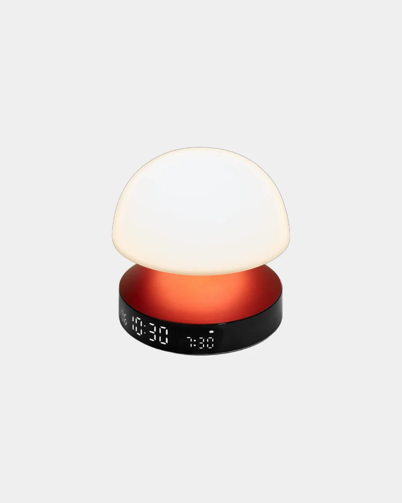 Lámpara despertador Lexon Mina Sunrise para personalizar