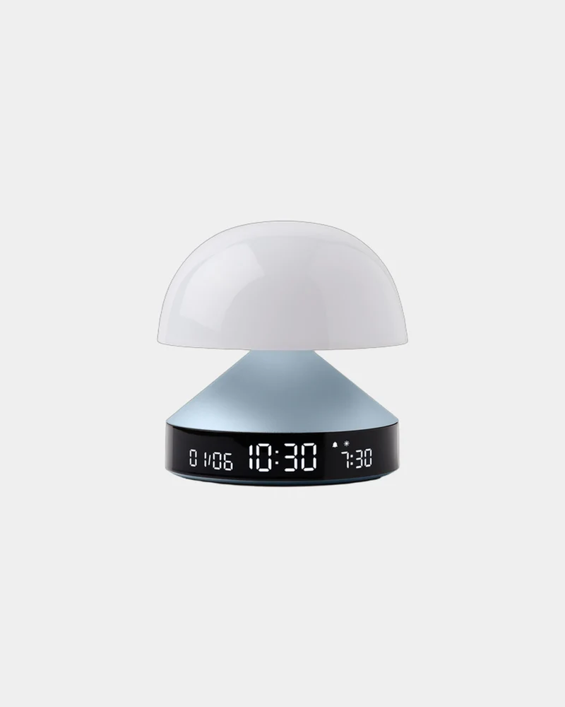Lámpara despertador Lexon Mina Sunrise para personalizar