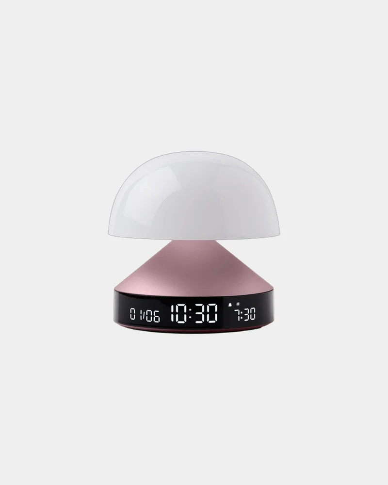 Lámpara despertador Lexon Mina Sunrise para personalizar