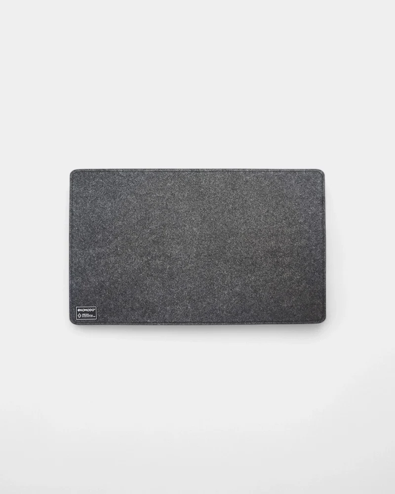 Alfombrilla de escritorio de tejido reciclado personalizable