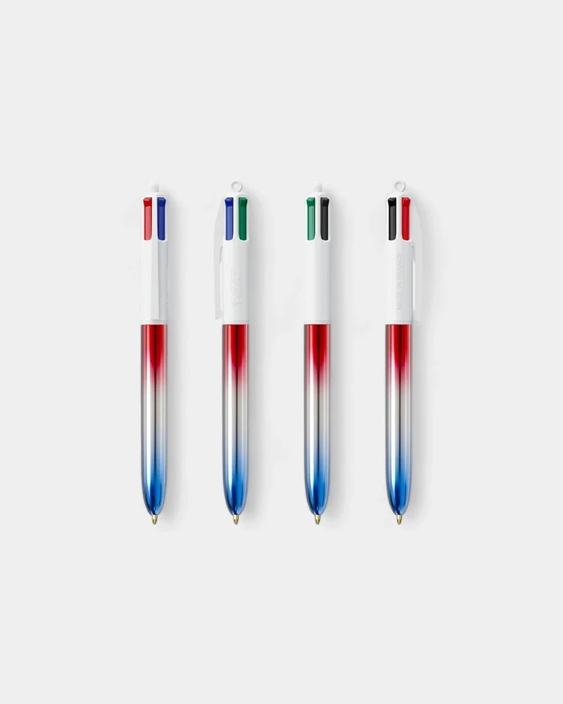 Bic degradado 4 colores personalizable