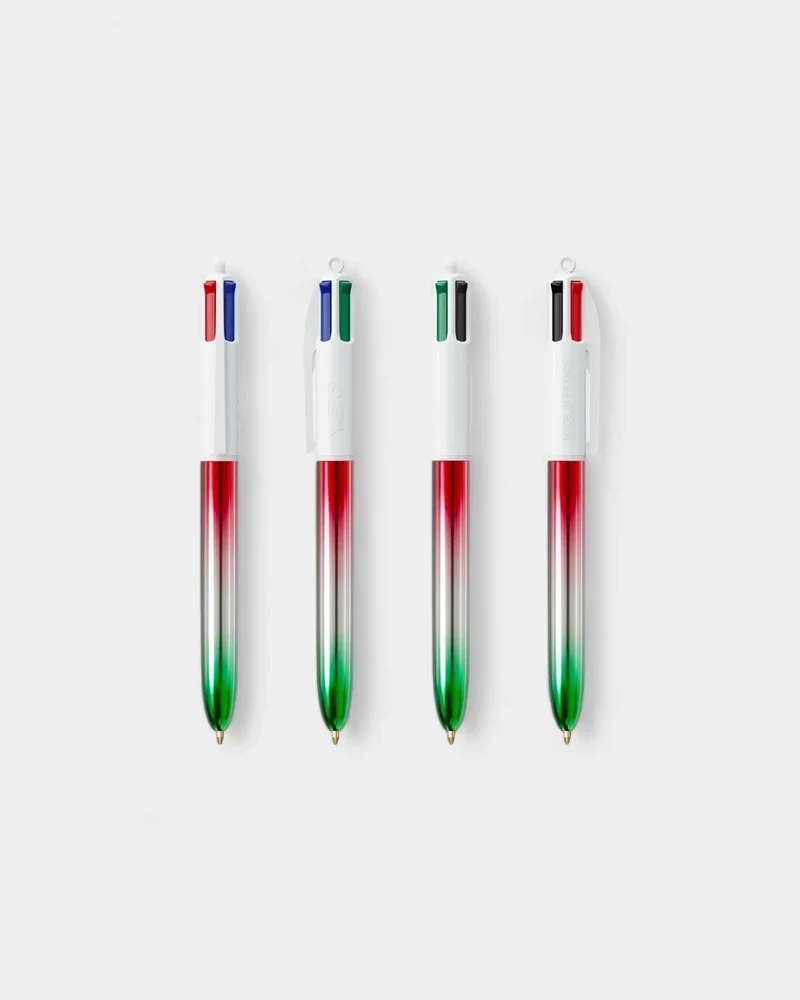 Bic degradado 4 colores personalizable