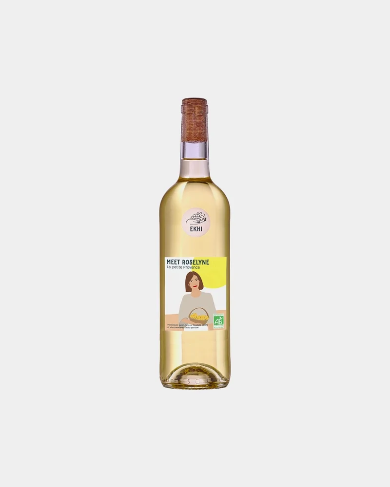 Botella de vino La Petite Provence para personalizar