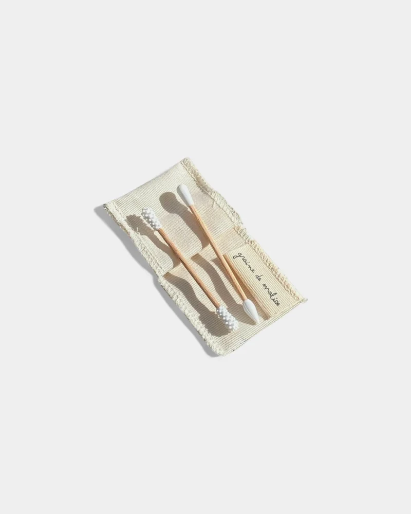 Estuche de belleza de algodón ecológico para personalizar
